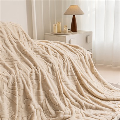 가짜 토끼 모피 담요